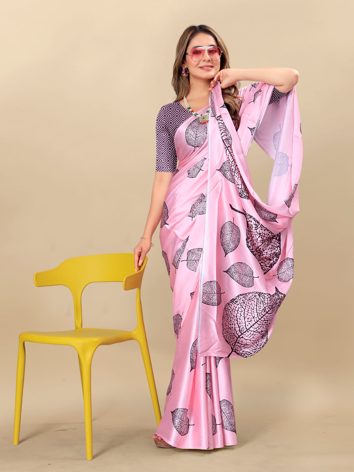 Shree Radha Raman Trendz Japan Crepe Digital Printed Saree Catalog